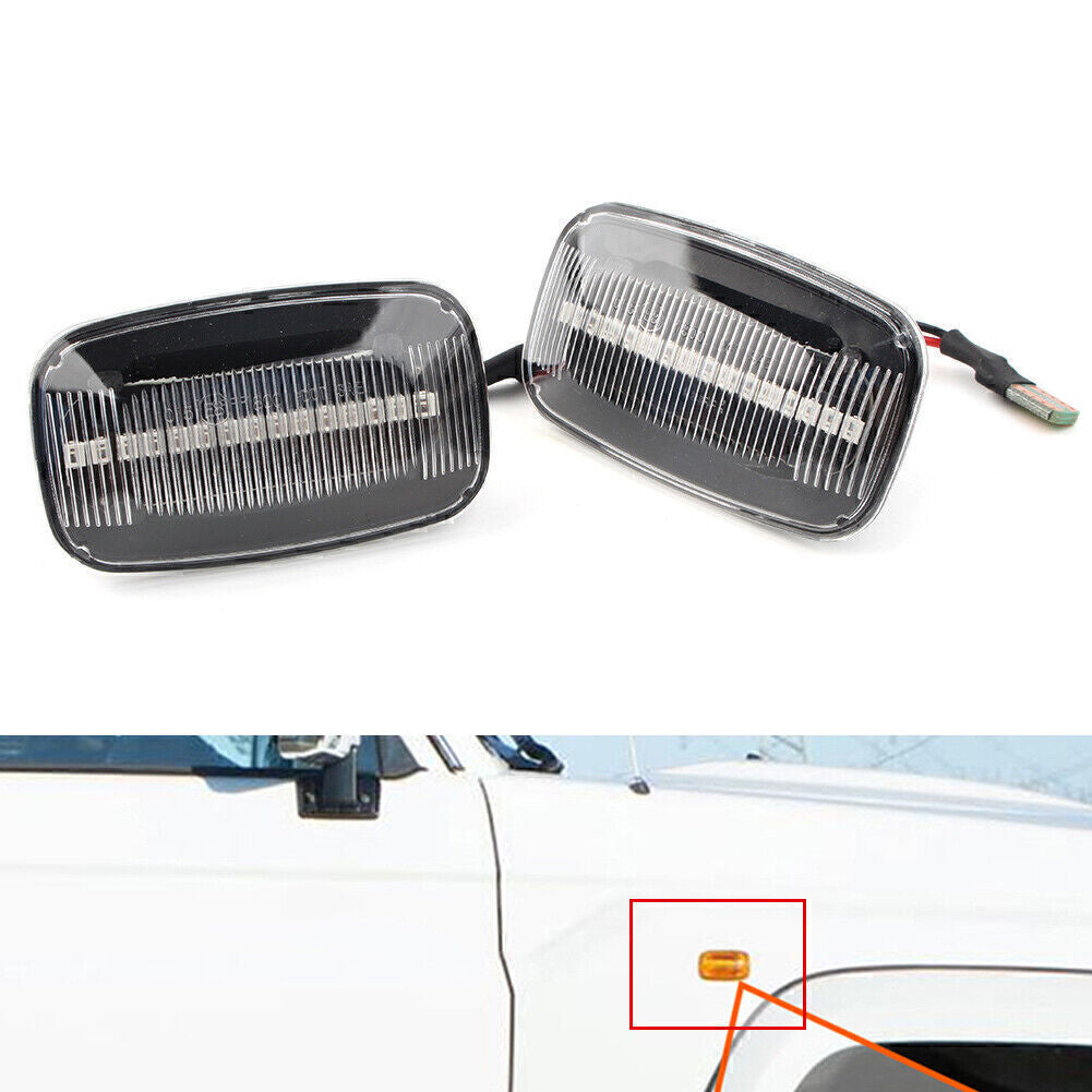Fit for Toyota for Land Cruiser Previa for Camry Dynamic LED Sequential Side Marker Light