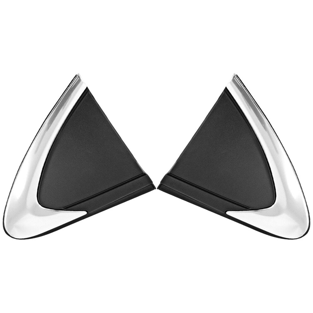2Pcs Rear Left  Right Side Window Bezel Trim Fits for Cruze 2017-2019