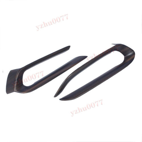 Black cloth center armrest cushion cover trim for Corvette C7 2014-2019- v