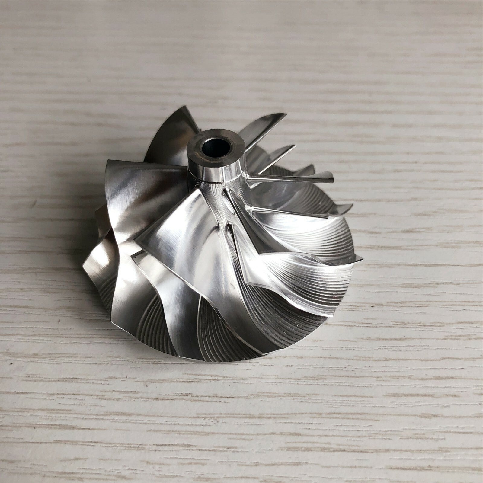 B03G 1862-123-2001 6+6 Blade 47.70/62.00mm Performance Billet Compressor Wheel