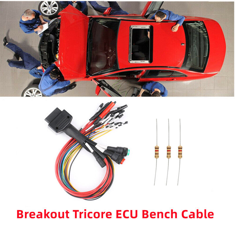 Breakout Tricore E-CU B-ench Pinout Cable for MPPS OBD 2 Diagnostic Scanner Car