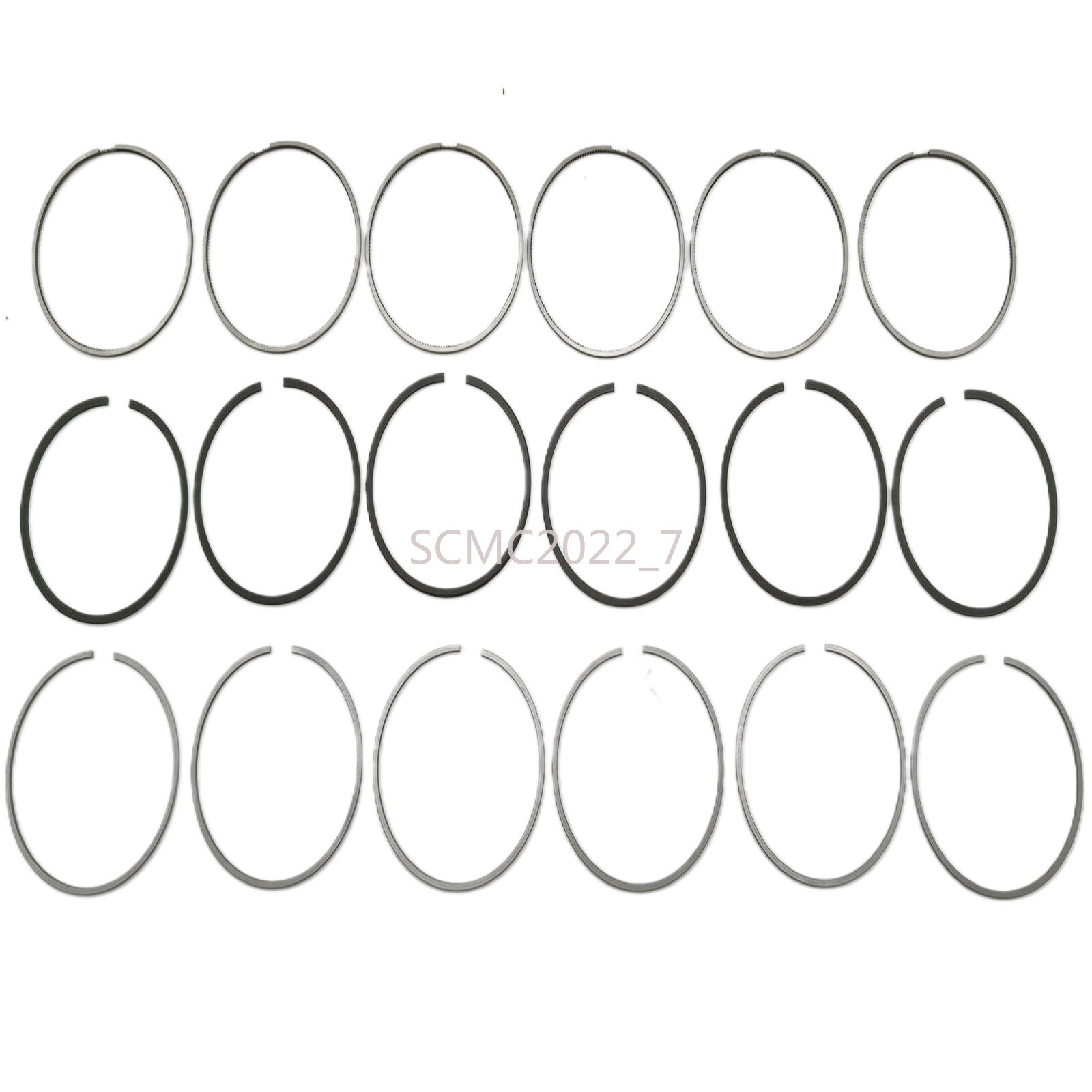 6x Piston Rings Set ¦µ83.01mm for VW for Audi A5 Q5 for Porsche 3.0 Diesel TDI 059198151P