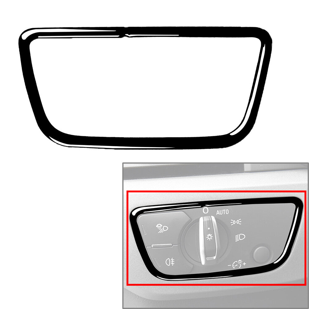 Headlight Switch Button Panel Cover Trim for Audi A4 B9 A5 S4 RS4 Q7 Q5 SQ5