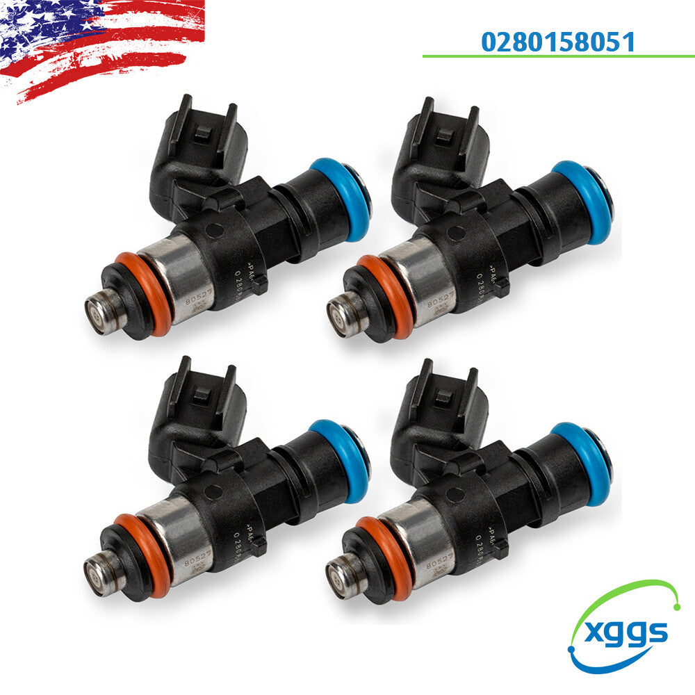 4X Fuel Injectors for Chevrolet 2006-15 Camaro for Corvette SS for Pontiac G8 for Cadillac