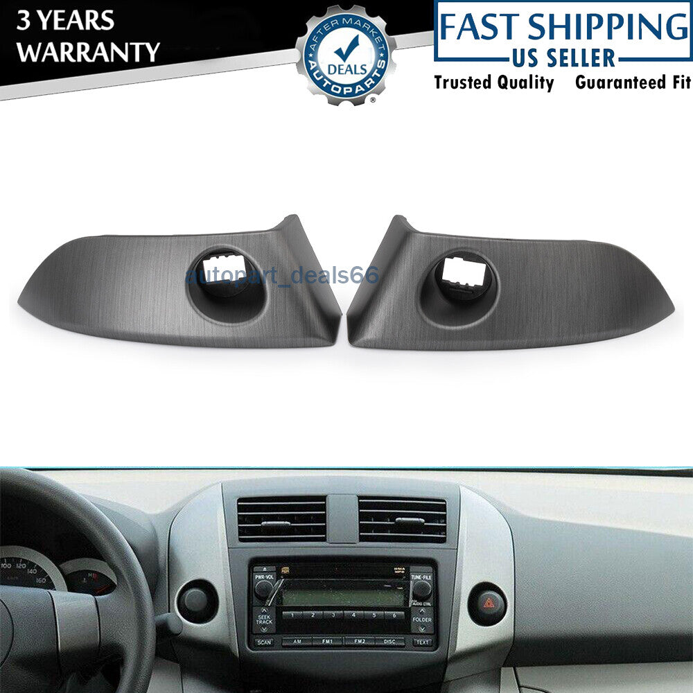 for Toyota RAV4 2006-2012 Dash Center Instrument Panel Replacement Trim Cover Q