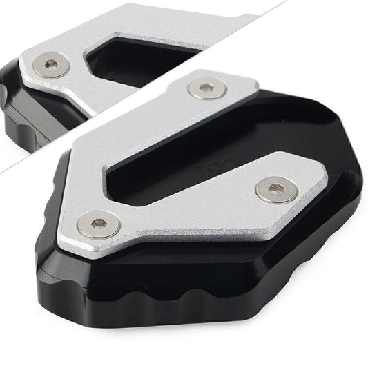 Kickstand Side Stand Extension Pad Fit for YAMAHA MT-07 14-18 XSR700 2016-2017 Black Q