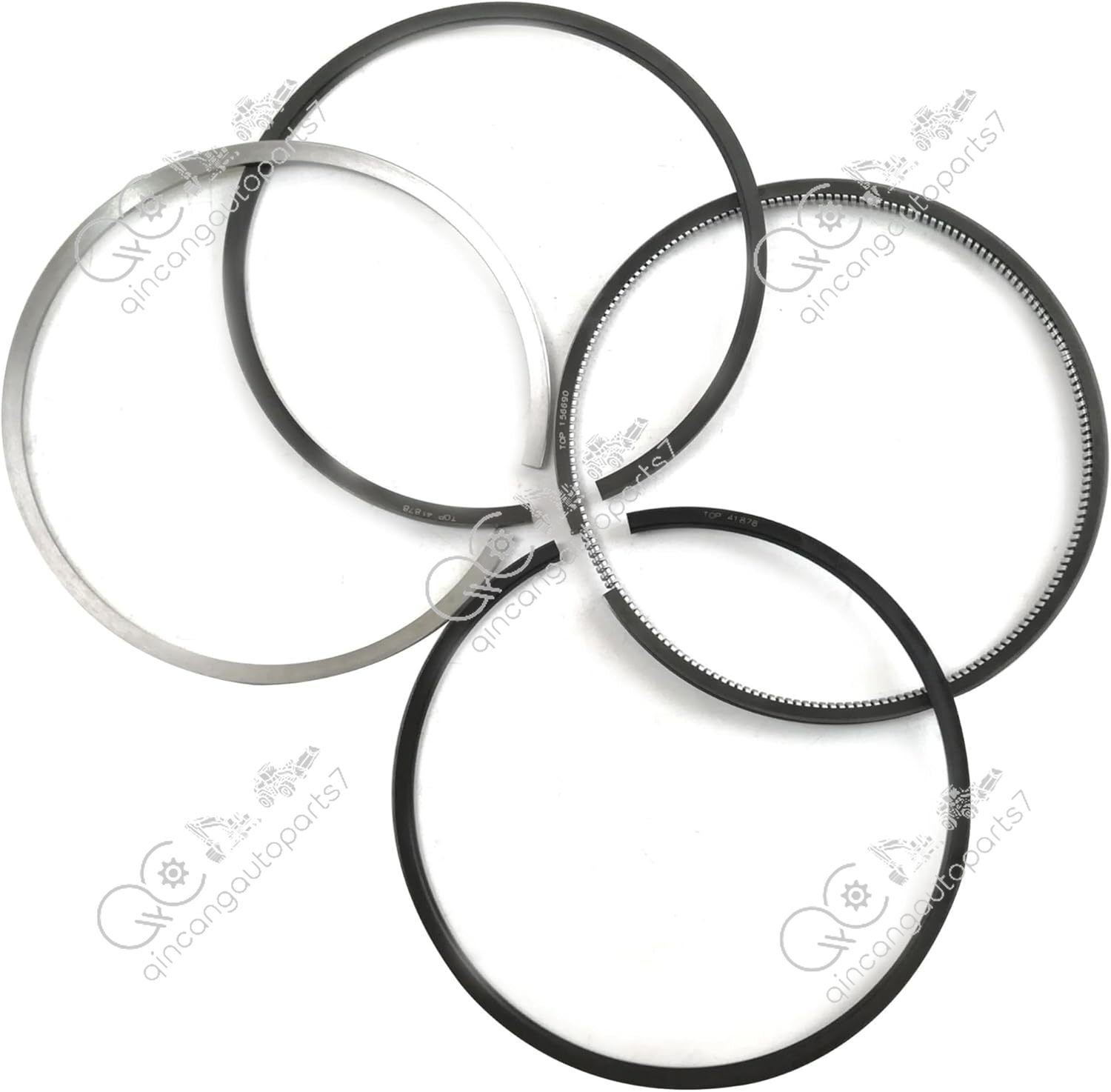 NH220 4Pcs Piston Ring AR12098 6620-31-2030 Suitable For Engine Parts
