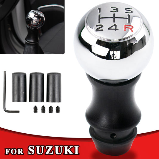 Universal - Car Gear Stick Shift Knob Lever Shifter Chromed Automatic Manual NEW Q