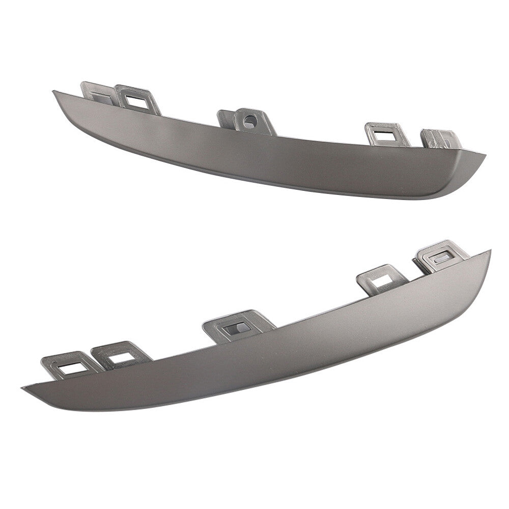1Pair Front Left Right Bumper Grill Lateral Decorate Trim for BMW X1 2013-2015