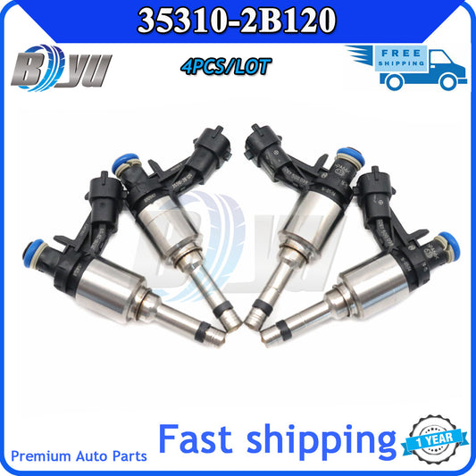 35310-2B120 4-Piece Upgrade Fuel Injector Kit for 2013-2015 for Hyundai for Veloster GDI FJ1183- v