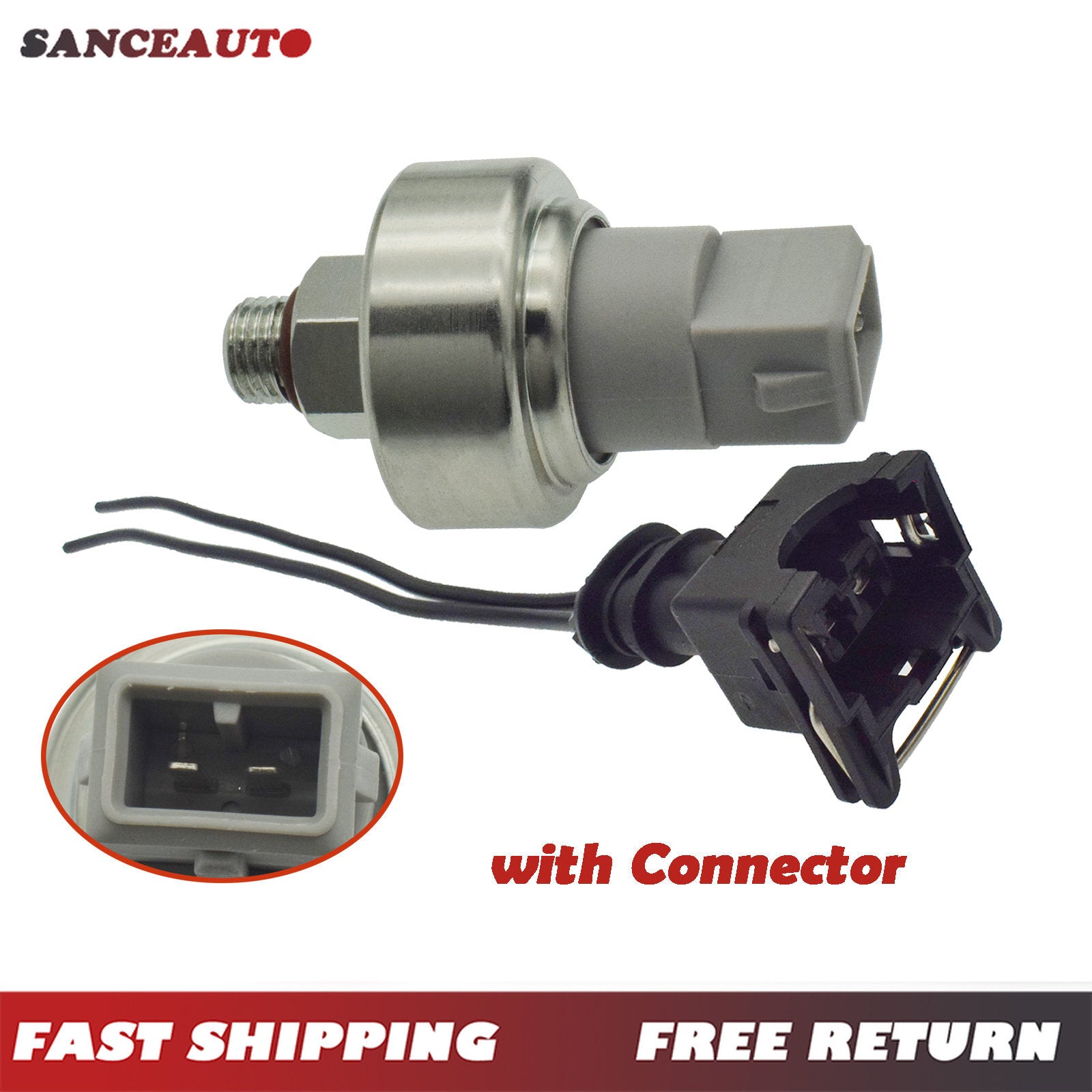 Power steering pressure switch with connector for Explorer and for Mazda for Mercury PSS4- n