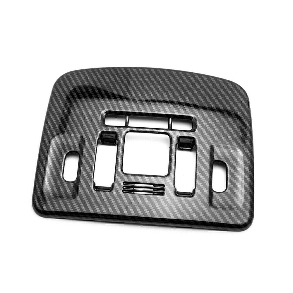 Front Reading Light Lamp Cover Trim for Toyota for Camry 2018-2019 Carbon Fiber ABS