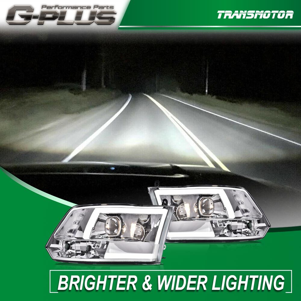 LED Tianlu DRL Suitable for Version 09-18 for Ram 1500 2500 3500 Green Bright