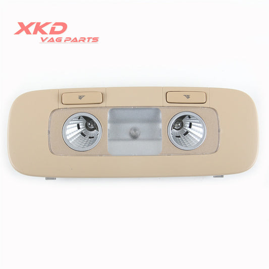 Light Brown Rear Interior Roof Reading Light for VW for Jetta for Passat 3C0947291E Q