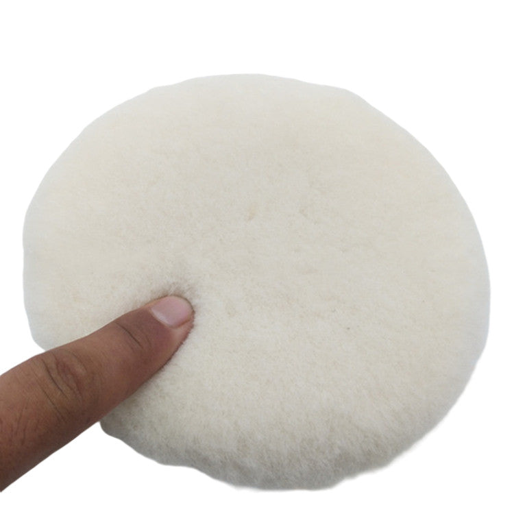 3-inch wool polishing pad hook and loop cushioning pad for polishing machine natural wool pads