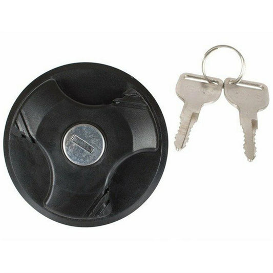 For 2007-2016 for Fiat 500 500C Fuel Petrol Diesel Filler Locking Tank Cap w/ 2 Keys Q