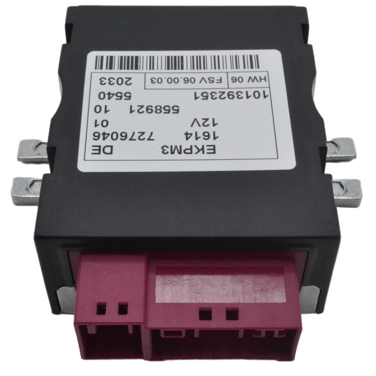 Fuel pump control module 16147276046 is suitable for E60-64, E70-71, E81, E82, E84, and E87-93.
