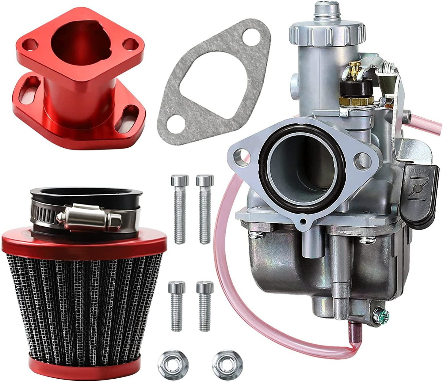 VM22-3847 Carburetor Manifold Kit For Predator 212cc GX200 196cc Clones Go Kart