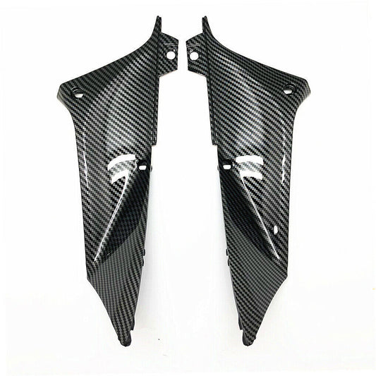 Carbon fiber side air tube cover straightener insert for Yamaha YZF R1 2002-2003