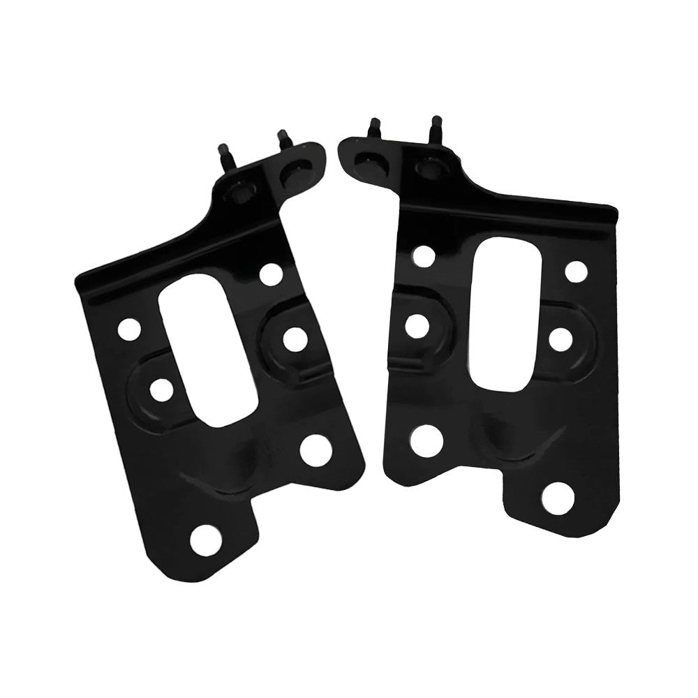 Pack of 2 Hood Latch Lock Mount Bracket Black For 2017 2018 2019 2021 2022 Q60