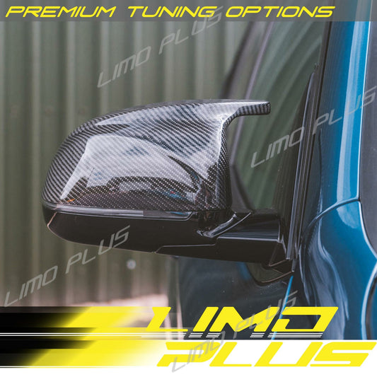 carbon fiber mirror protective case for BMW X3, X4, X5 (G01, G02, G05, 2019-2023). Q