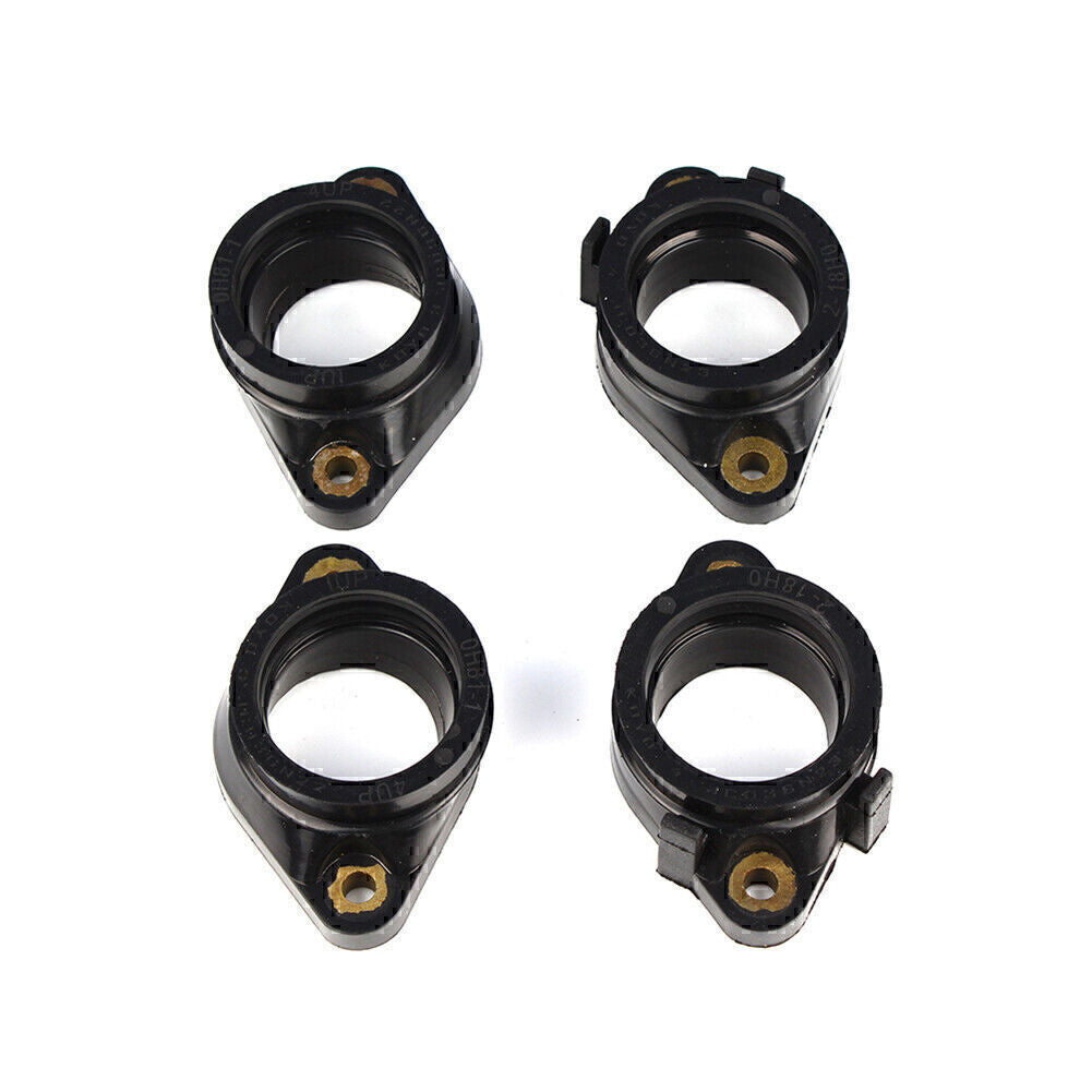 Intake Manifold Carburetor Joint Boot Fit for Suzuki GSF 1250 Bandit 2007-2016 4pcs Q