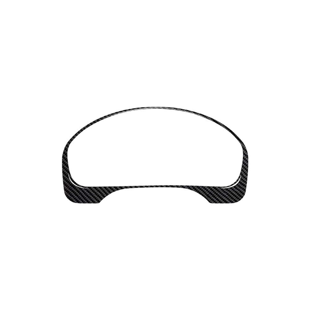 For Tacoma 2012-2015 Front Door Horn Ring Trim Handle Cover Carbon Fiber v