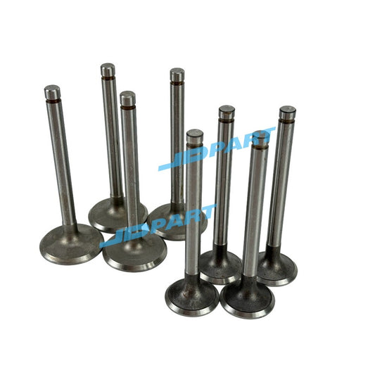 8-piece pack of 13202-F1800 and 13202-P5100 intake and exhaust valves for H20 engine parts.