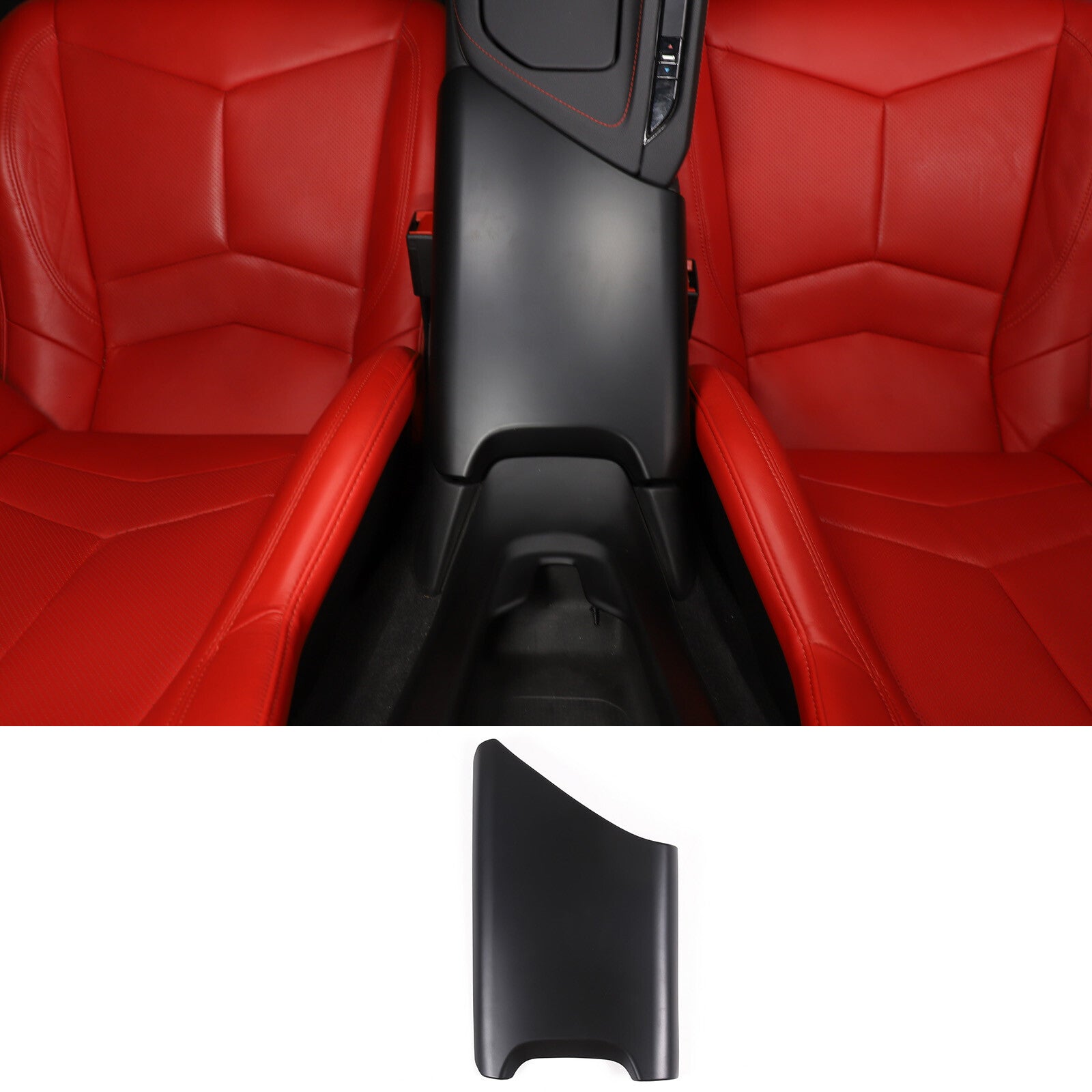 ABS black handbrake storage tray decorative box suitable for Ranger 2015-2021- v