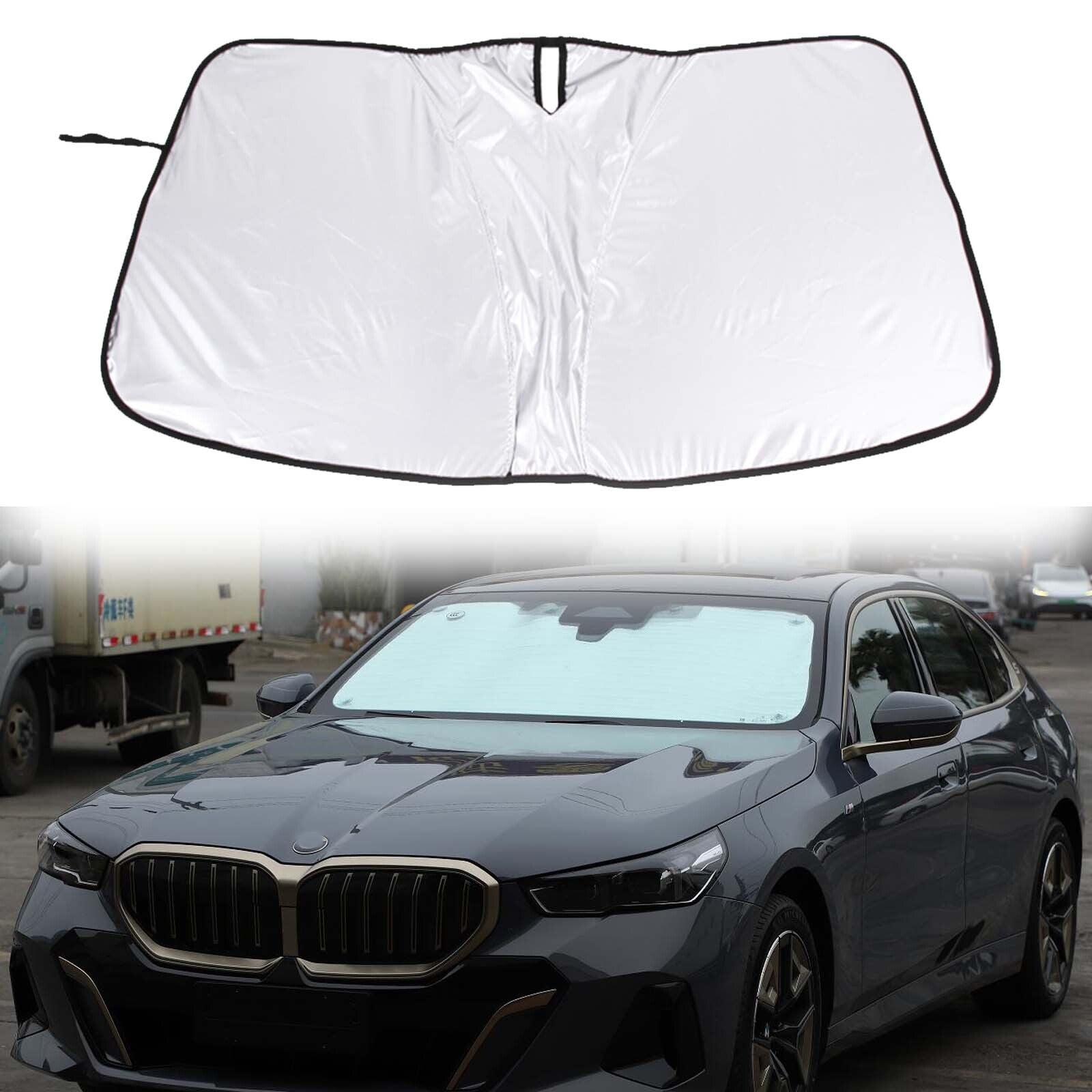 Folding front sun visor, sunshade, UV block, suitable for 5 2024- n