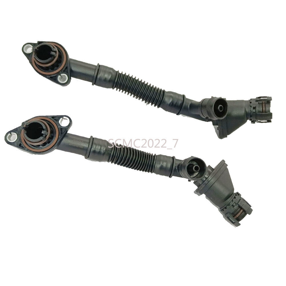 Left Right Crankcase Vent Hose for BMW F10 F02 550i 650i 750i Hybrid 7 E70 4.4