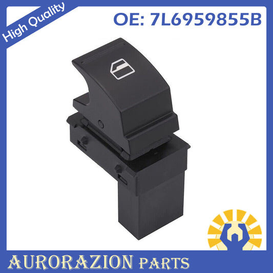 Window control switch for passenger vehicle, model 7L6959855B, compatible with EOS Caddy 2003-2015. n