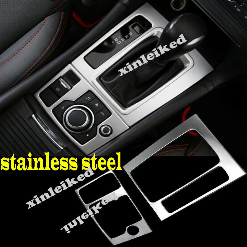 Frame Gear Shift Box Panel Cover Trims Decorations for Mazda 3 Axela 2017-2018