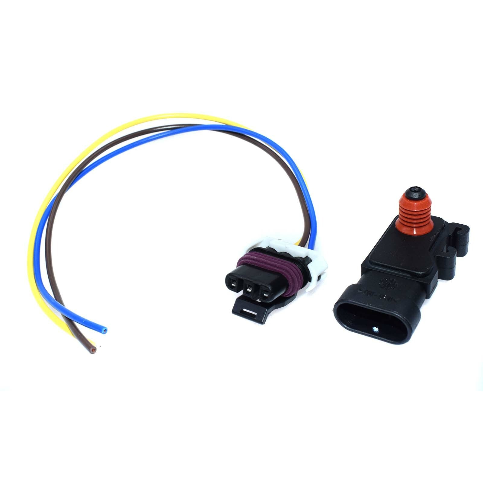 Manifold absolute pressure map sensor with plug for Buick , for Cadillac , , for Isuzu - n