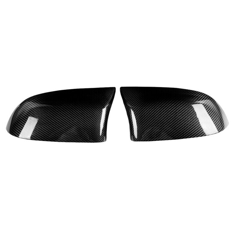 Real Carbon Fiber Car Side Mirror Cover Caps for BMW X3 X4 X5 F25 F26 F15F16 E83