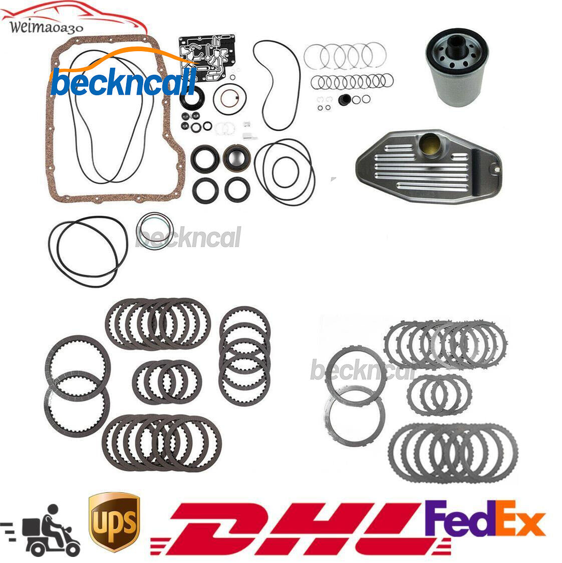 Transmission Master Rebuild Kit W/ 4WD Filter Friction Steel 45RFE 545RFE 65RFE