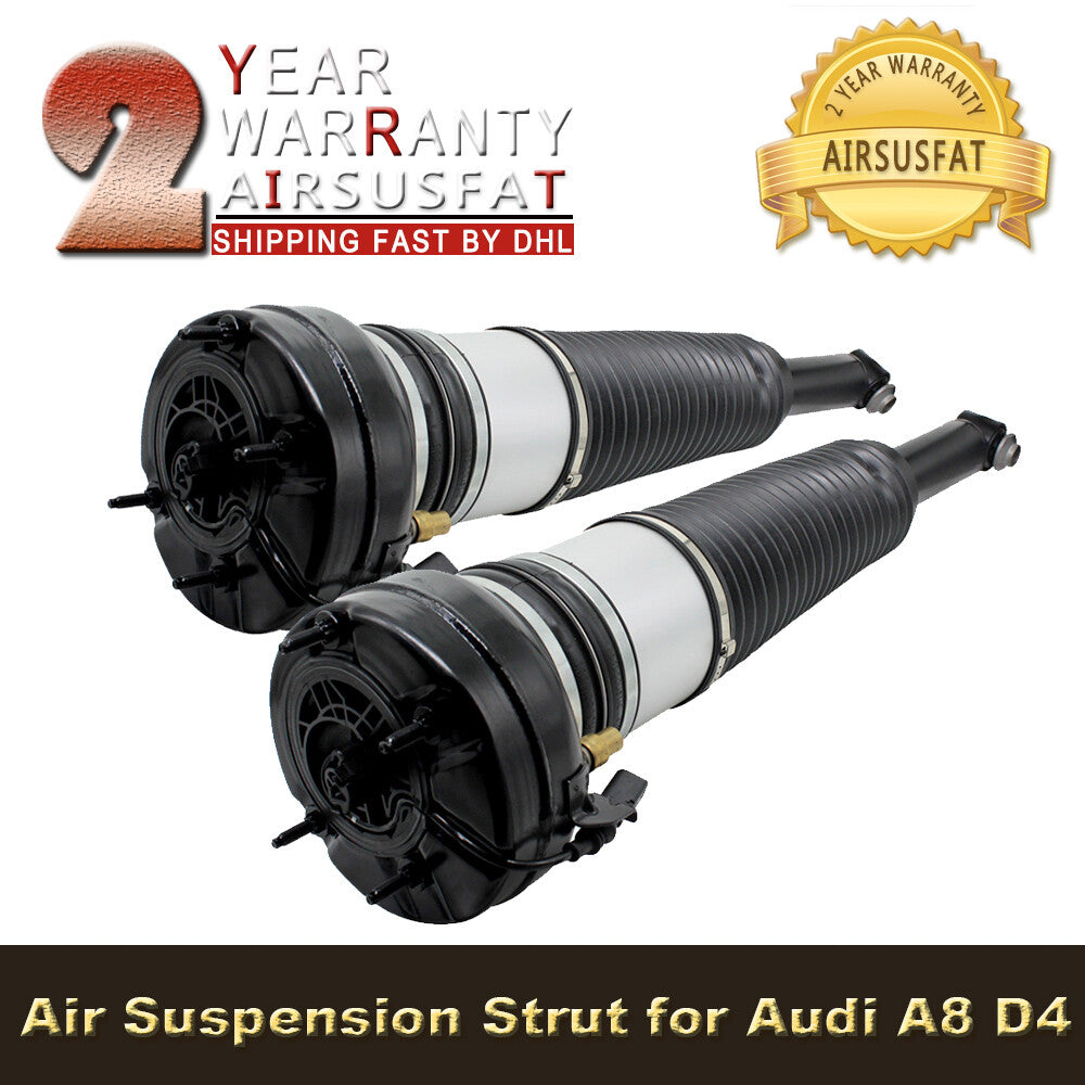 2Pcs for Audi for A8 S8 4H Rear Left Right Air Suspension Shocks Struts 4H6616002F