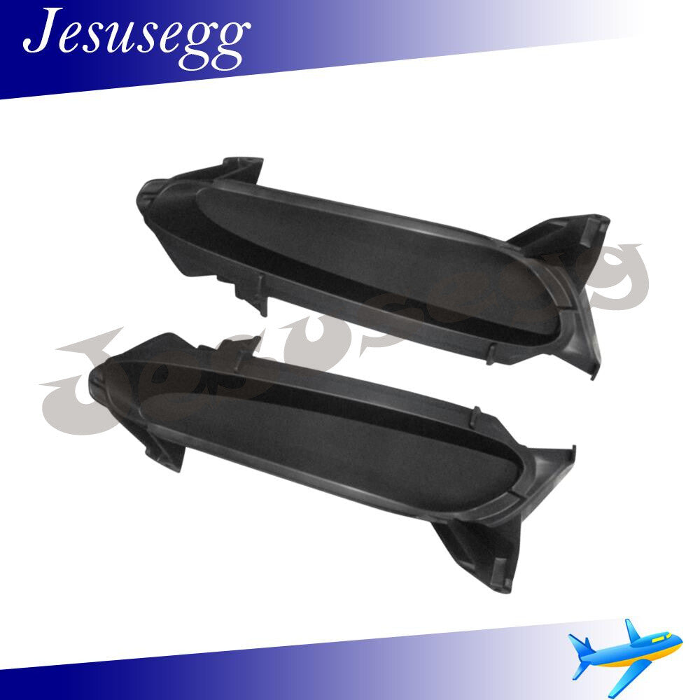 2X Fits 10-11 for Mazda 3 Unpainted LH+RH Bumper Lower Hole Cover Trim Bezel Q