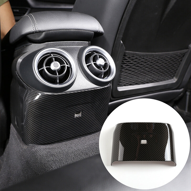 4 pcs - Real Carbon Fiber Inside Door Panel Covers for Maverick 2022 - 2023- v