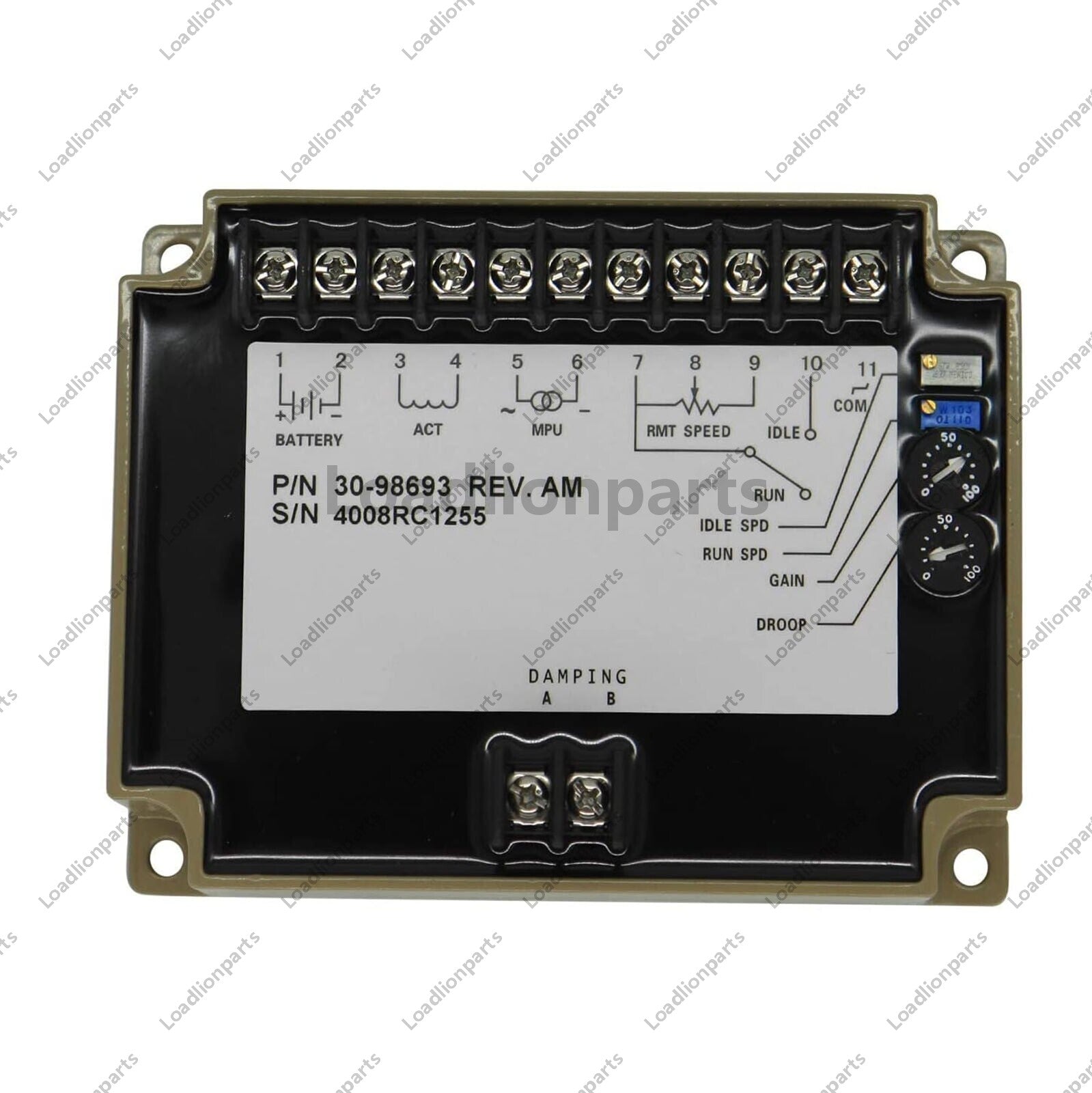 Speed Controller Control Governor 3098693 Generator Parts For KTA19