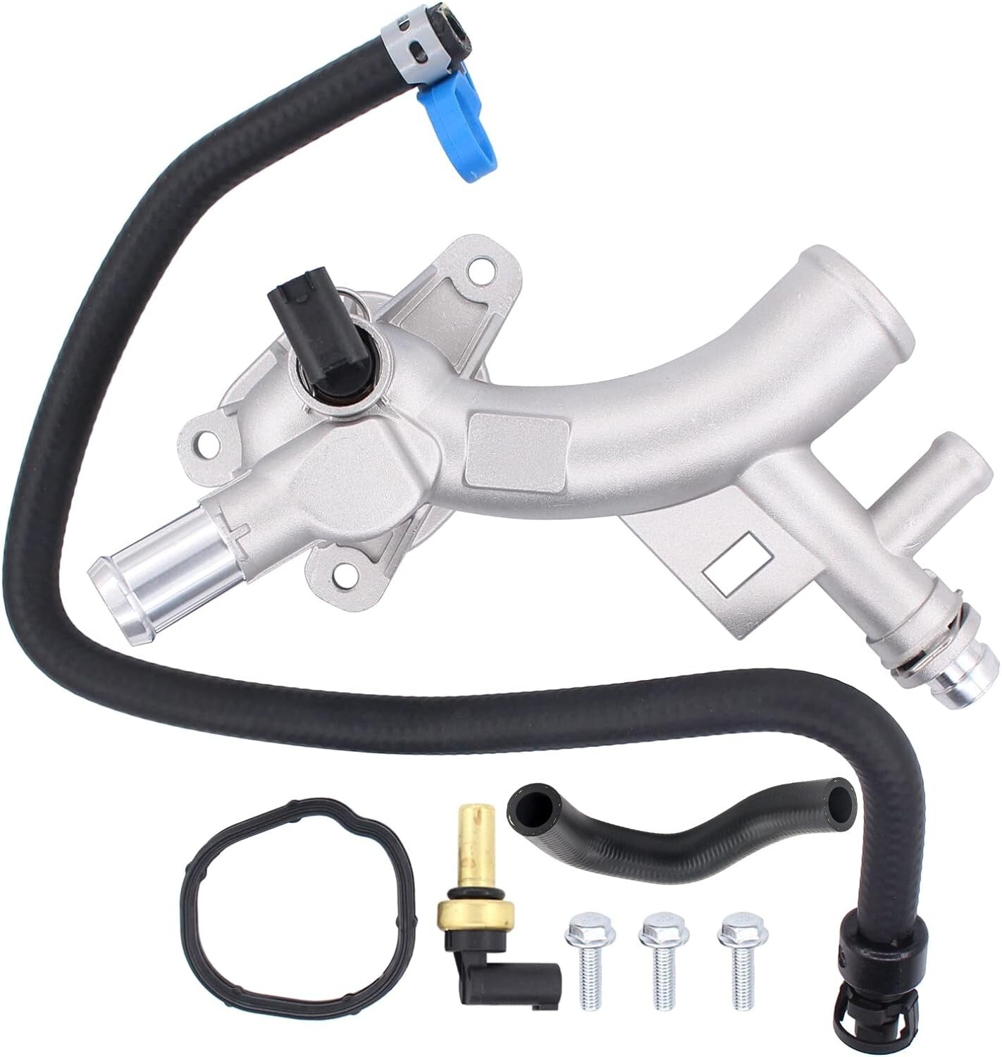 Upgraded engine coolant socket with hose suitable for Chevrolet for Cruze Sonic for Buick Encore