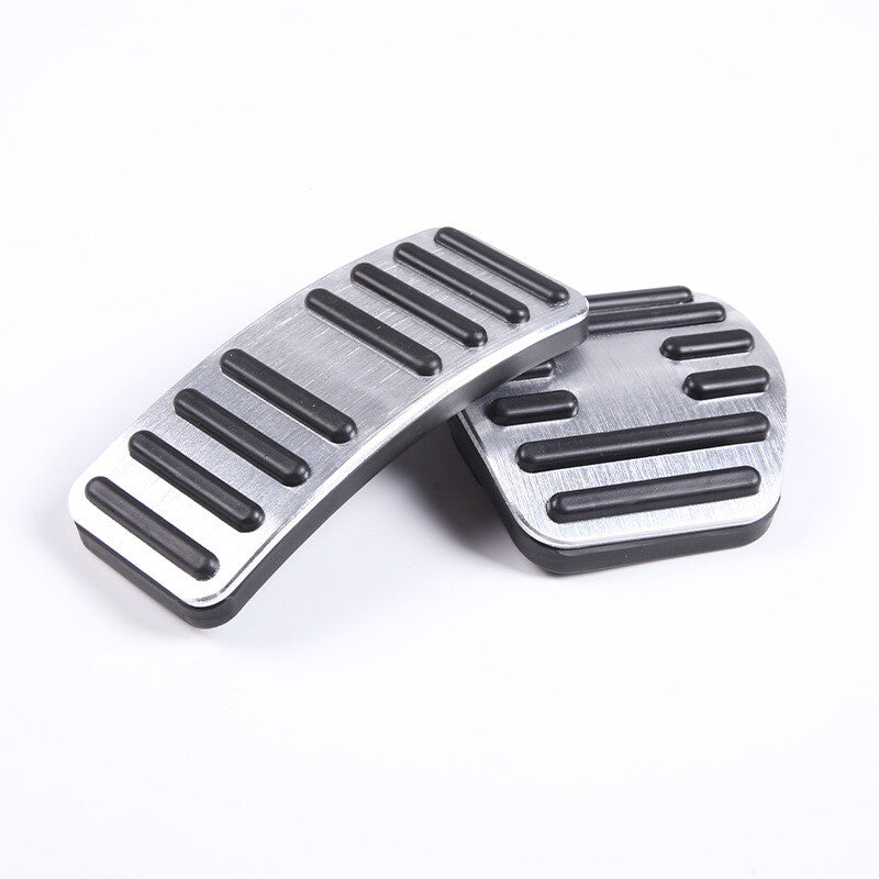 For two Gas Brake Pedal Cover Alloy/Silicone for Mercedes Benz for Smart 2016-2021