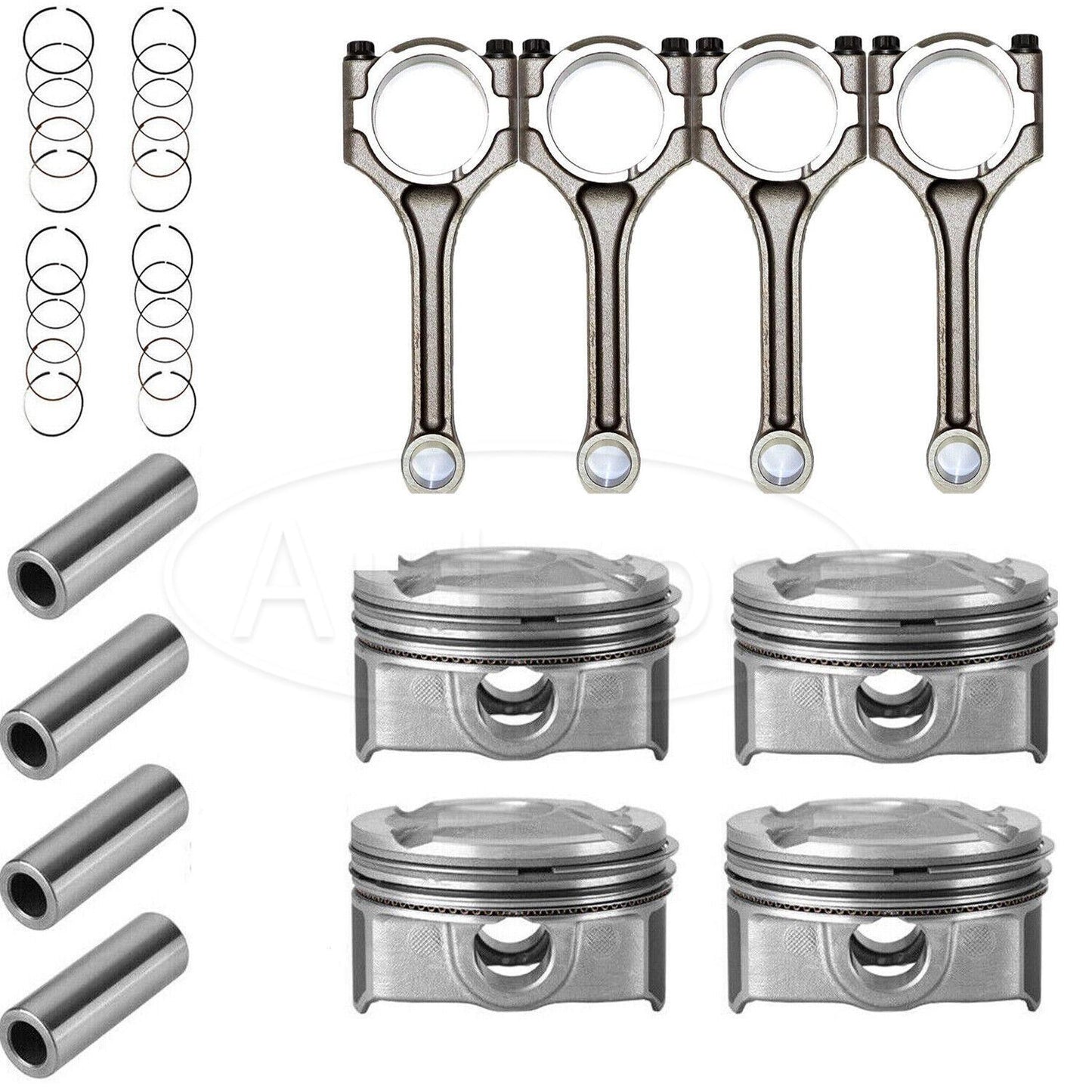 G4FG Connecting Rod Piston Kit for Hyundai for Kia Accent Rio 1.6L DOHC 2012-2016?