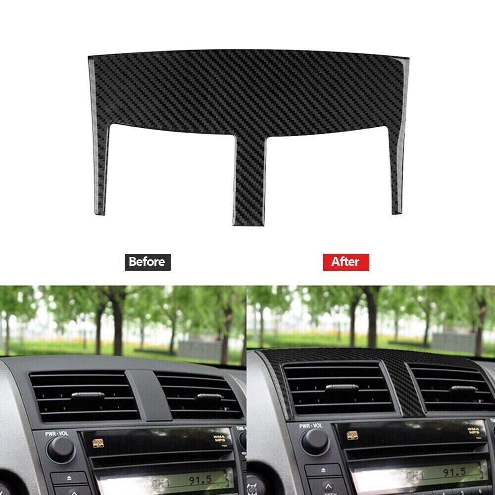 11x Carbon Fiber Interior Decorative Cover Trim For RAV4 2006-2012 Hot n