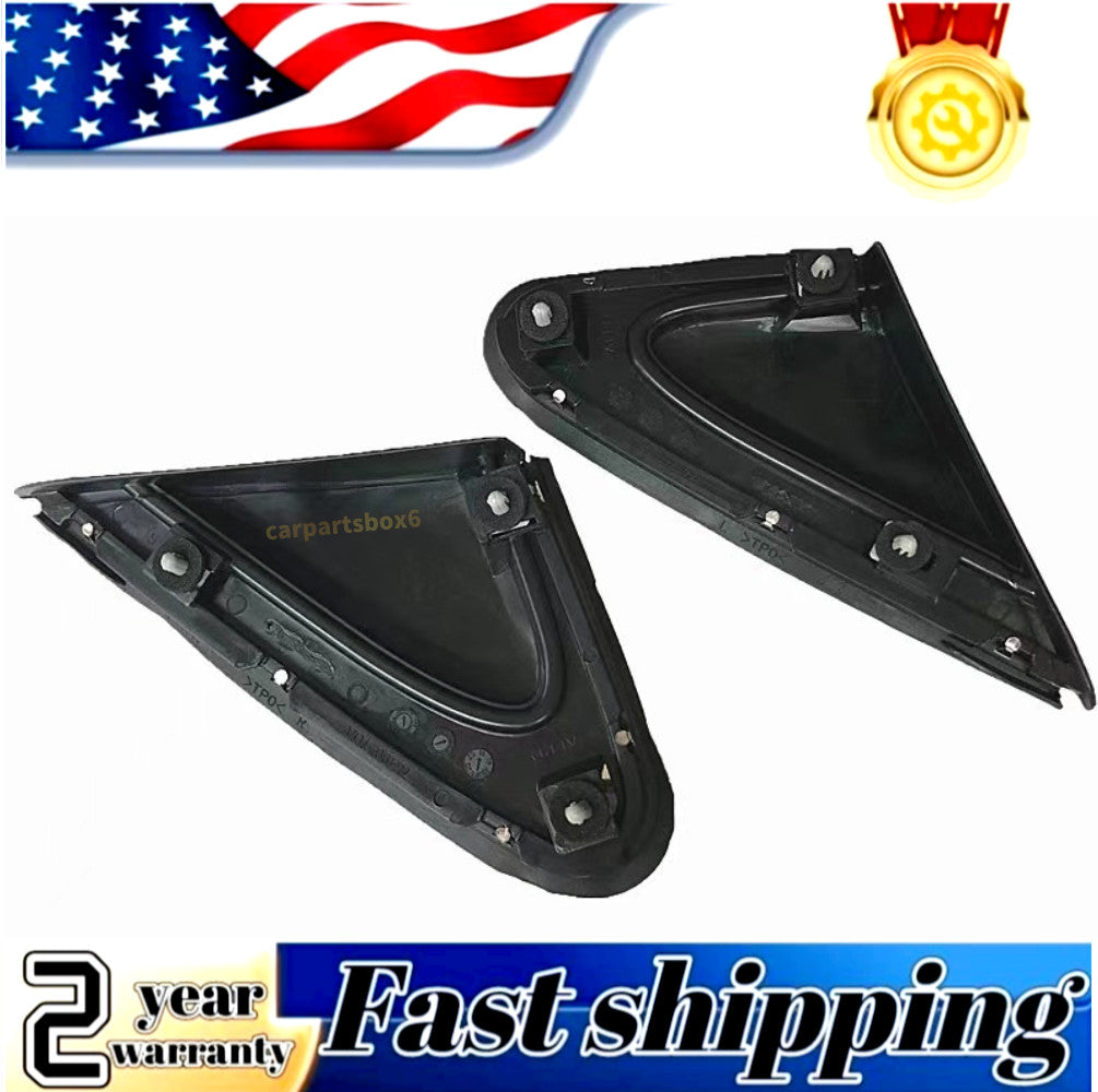Paired mirrored corner triangular hood pillar trim for Honda CR-V (2012-2016)