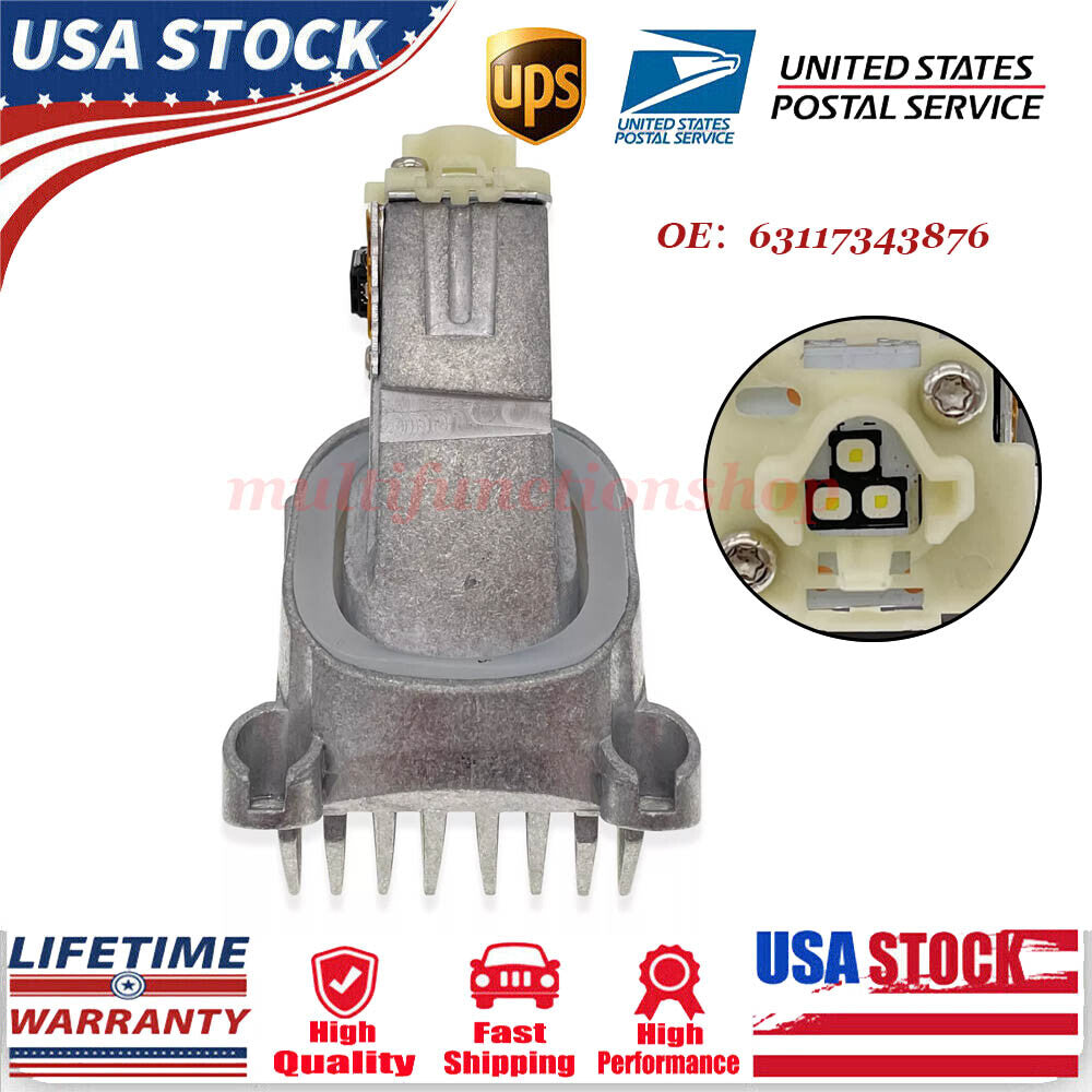 new LED angel eye headlight module bulbs for BMW 528i, 535i, and 550i xDrive 2014-2016.