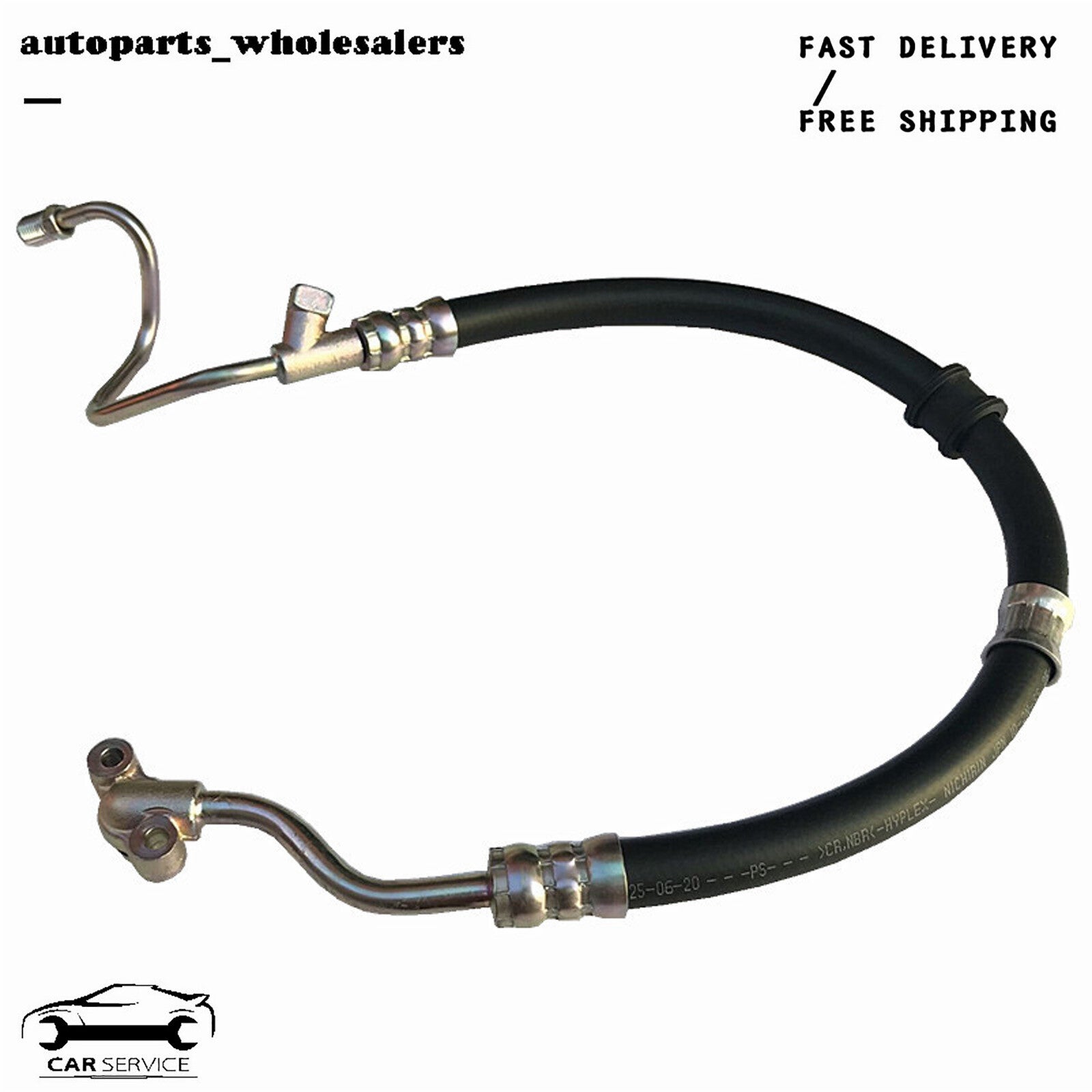 Power steering pressure cable hose suitable for Acura EL 2001-2005 and for Honda for Civic 2001-2005 Q