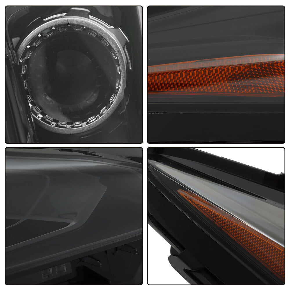 Suitable for 2018-2021 for Lexus NX300 NX300h passenger car headlights with transparent LED lenses. n