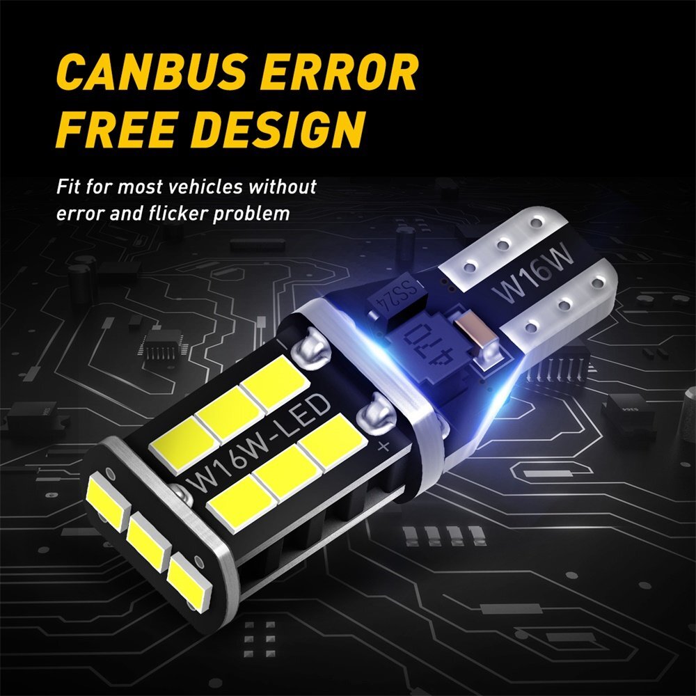 T15 921 912 W16W Canbus LED High Frequency LED AUXITO