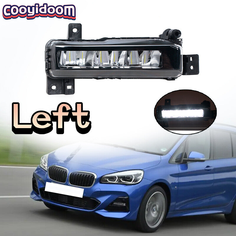 Left LED Fog DRL Daytime Running Lights Lamp for BMW G07 F45 F46 2019-2021